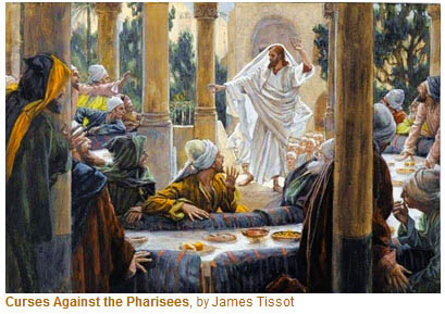 A Yahusha curses the pharisees