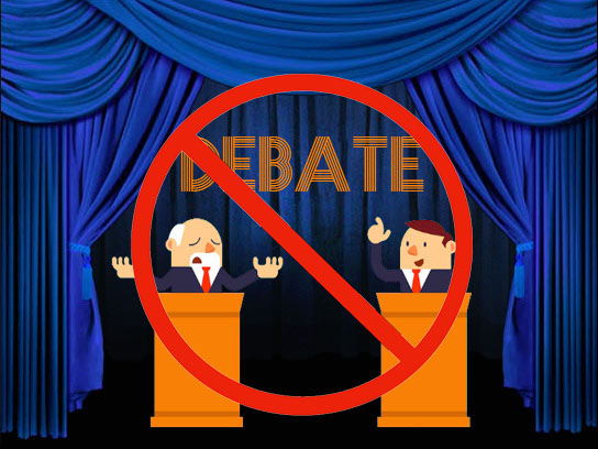 No debate Saturday is the seventh-day