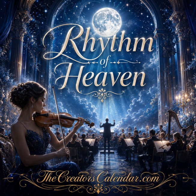 violin - full moon - orchestra - Rhythm of Heaven